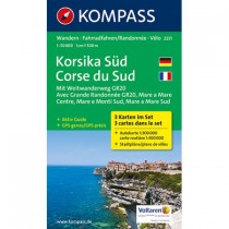 KOMPASS Korsika Sud 1 : 50 000  - Korsyka południowa 